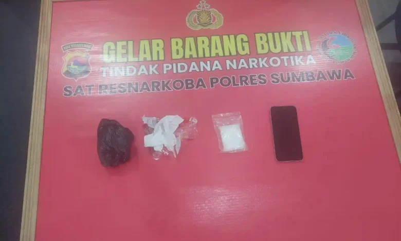 Kurir Sabu asal KSB Ditangkap 