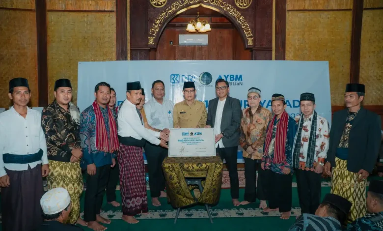 YBM BRILiaN Resmikan Renovasi Masjid Nursyahada Sade