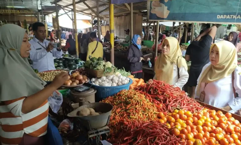 Harga Cabai Rawit dan Bawang Merah di Mataram