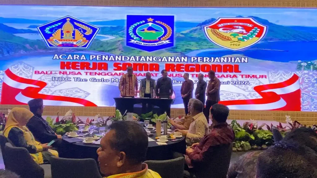 Kerja Sama Sunda Kecil NTB, Bali, dan NTT Resmi Dimulai