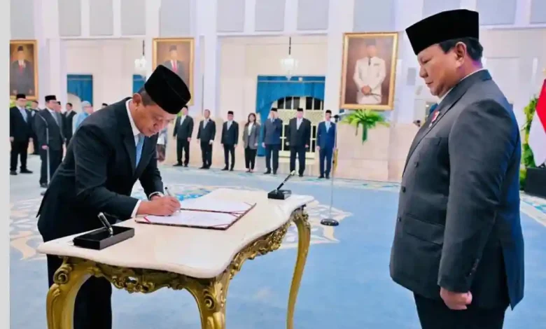 Bahlil Paparkan Empat Arahan Prabowo Usai Dilantik Jadi Ketua Harian DEN