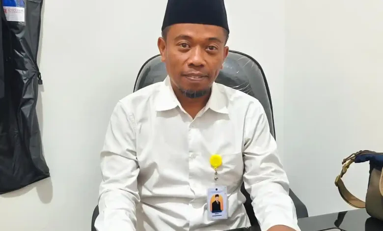 Kepala Kantor Kementerian Haji dan Umrah Kabupaten Sumbawa Ardi Suzami CJH