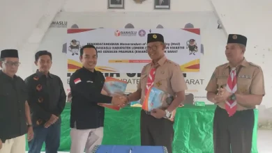 Bawaslu dan Pramuka Lombok Barat Perkuat Sinergi Kawal Demokrasi Partisipatif