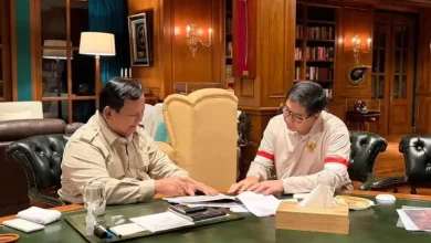 Prabowo Terima Menteri PKP di Hambalang