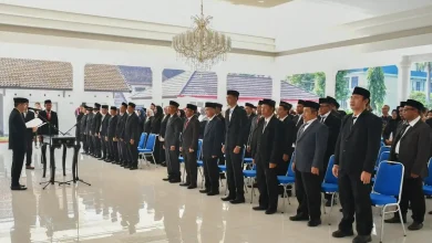 Wabup Lotim Lantik 69 Pejabat