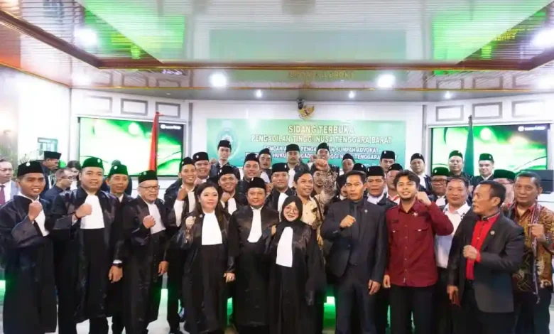 Sumpah Advokat Presidium KAI NTB