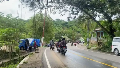 Akses Lalu Lintas Jalan Raya Kuta Lombok Tengah