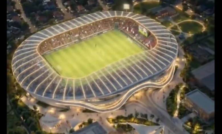 Desain GOR Turida Karya Kreator Lokal.