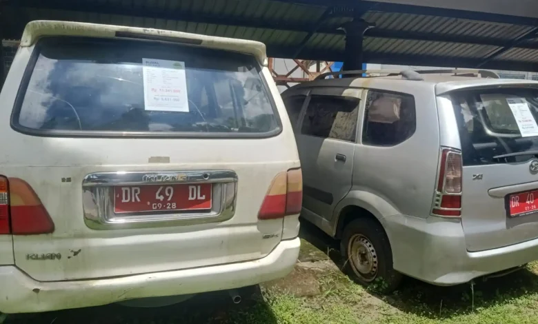Kendaraan Dinas Pemkab Lombok Barat