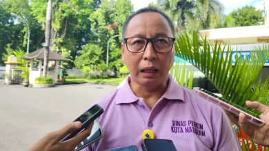 Kepala Dinas Perkim Kota Mataram M. Nazarudin Fikri Pembangunan TPU