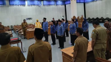 Pemkab Lombok Barat Lantik Pejabat Eselon III dan IV Dinas Dukcapil