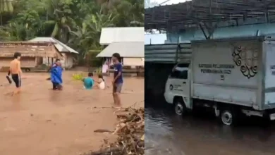 Ratusan Rumah dan Dapur MBG Terendam Banjir Sambelia