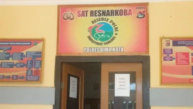 Ruangan Sat Resnarkoba Polres Bima Kota