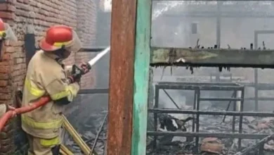 Rumah di Pemukiman Padat Wanasaba Terbakar