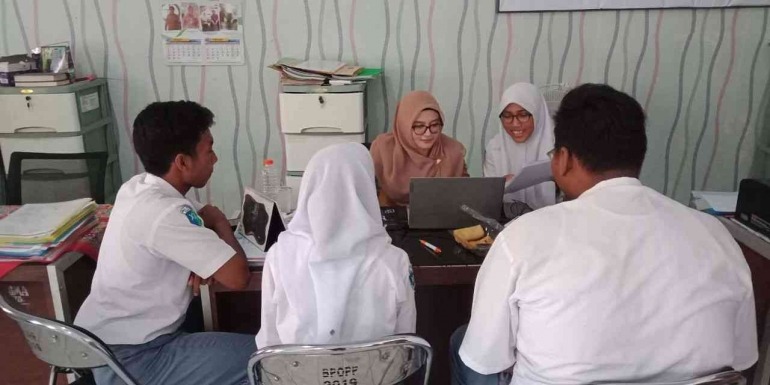 Ilustrasi siswa mendaftar SNBP 2026.