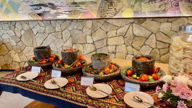 Potret salah satu display sambal nusantara di Negeri Rasa Spesial Ramadan Aruna Senggigi.