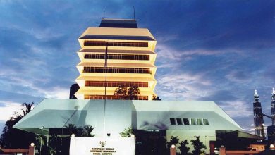 Gedung Kedutaan Besar Republik Indonesia (KBRI) di Kuala Lumpur.