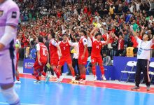 Pemain Timnas Futsal Indonesia usai berhasil kalahkan Timnas Futsal Jepang dalam Semifinal AFC Futsal Asian Cup 2026.