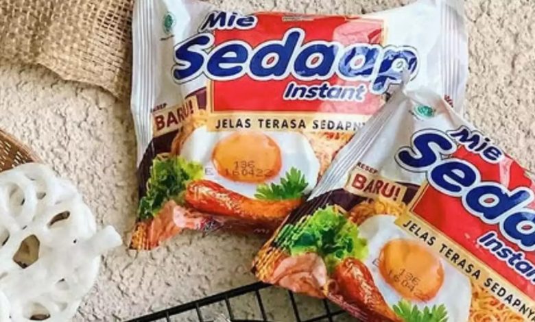 Ilustrasi Mie Instan Sedap Goreng.