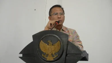 Wakil Wali Kota Bima, Feri Sofiyan, S.H., saat menghadiri forum Konsultasi Publik RKPD 2027 di Aula Bappeda Kota Bima, Kamis, 19 Februari 2026.
