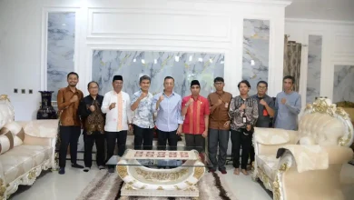 Wali Kota Bima, H. A. Rahman, S.E., menerima kunjungan Kepala BPBPK NTB Kementerian PUPR di kediamannya pada Jumat, 20 Februari 2026.