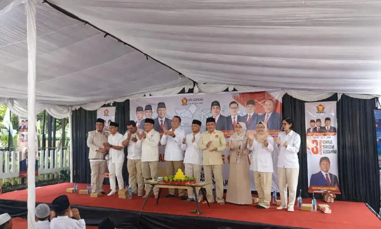 Acara HUT Ke-18 Partai Gerindra DPD NTB