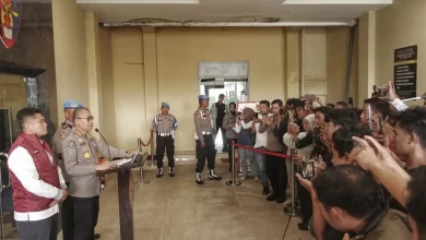 Konferensi Pers Polda NTB Kasus Kasat Resnarkoba Polres Bima Kota