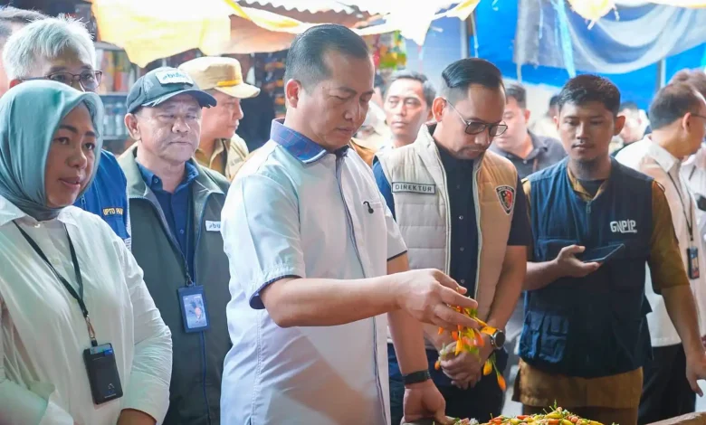 Gubernur NTB Sidak Harga Cabai di Pasar