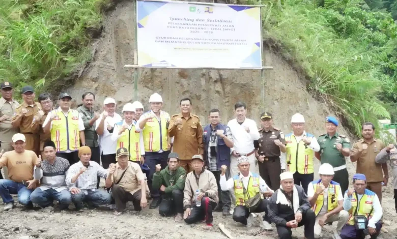 Preservasi Jalan Batu Dulang - Tepal Sumbawa Dibuka
