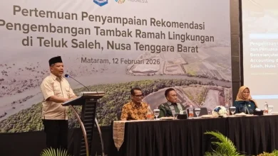 Johan Rosihan Usulkan Teluk Saleh Jadi Percontohan Nasional Ekonomi Biru