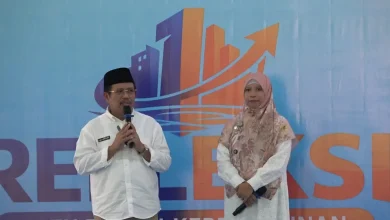 Bupati dan Wakil Bupati Lombok Barat Lalu Ahmad Zaini Nurul Adha LazAdha