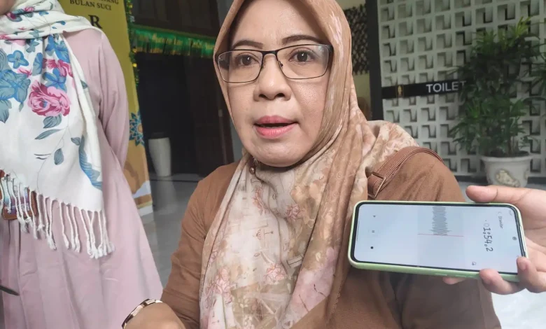 Kepala Bidang Bahan Pokok dan Penting Dinas Perdagangan Kota Mataram Sri Wahyunida Harga Cabai