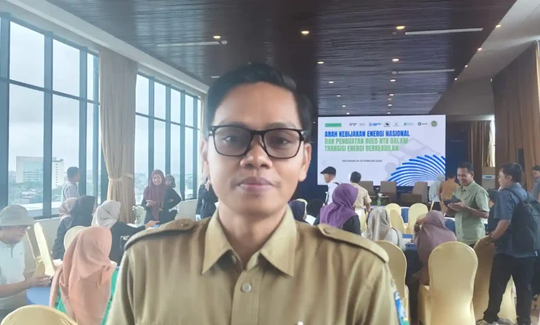 Kepala Seksi Pengembangan dan Pemberdayaan Masyarakat UPTD TPA Sampah Regional Provinsi NTB Agusfian Trima Putra