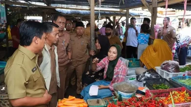 Bupati Sumbawa Barat Amar Nurmansyah Sidak Pasar Diskoperindag KSB