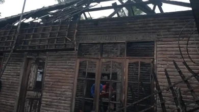 Toko dan Rumah di Tiwugalih Lombok Tengah Terbakar
