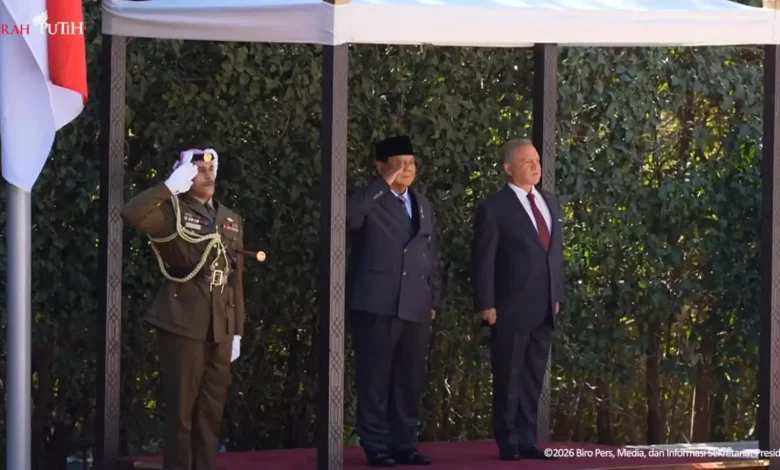 Raja Yordania Apresiasi Prabowo Dorong Solusi Dua Negara dalam Konflik Palestina