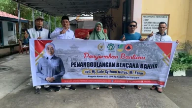 Lale Syifaun Salurkan Ratusan Paket Bantuan ke Warga Terdampak Banjir Lombok Timur