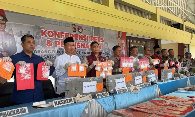 Polda NTB Ungkap 157 Kasus Narkoba Awal 2026