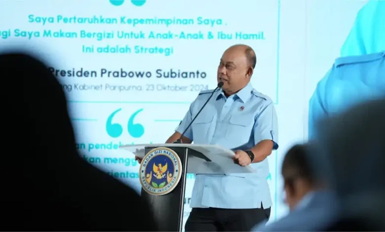 Kepala BGN Dadan Hindayana