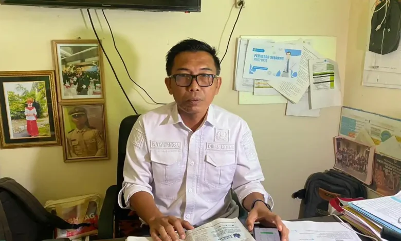 Kepala Bidang Pencegahan Pengendalian Penyakit dan Kesehatan Lingkungan P3KL Dinas Kesehatan Lombok Tengah Lalu Putra Wangsa Kasus HIV