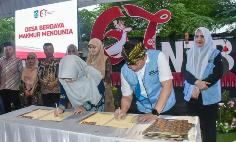 Peluncuran Program Desa Berdaya Pemprov NTB