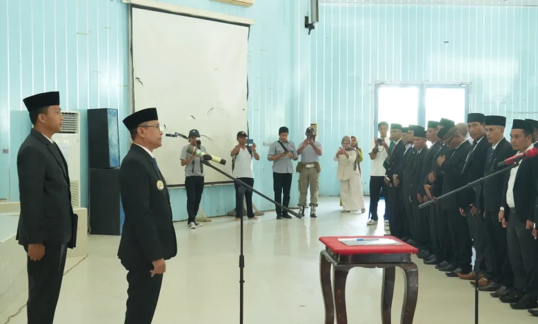 Pemkot Bima Lantik Ratusan Pejabat