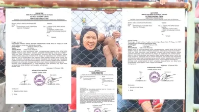 Surat Permintaan Dispensasi Tilang Suporter demi Nonton PS Daygun