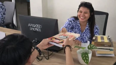 Pustakawan Gedung Layanan Perpustakaan NTB