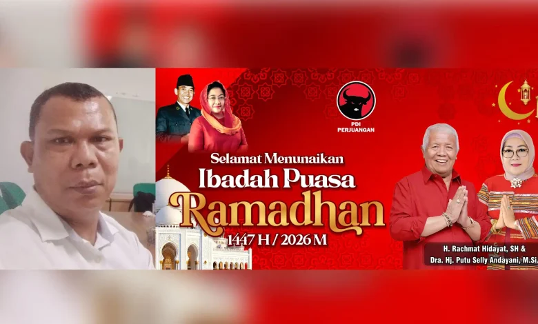 Pesan Keberagaman di Baliho Ramadan Rachmat Hidayat dan Selly Andayani