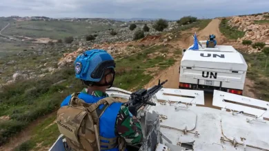 Ilustrasi seorang prajurit TNI yang bertugas menjadi pasukan perdamaian di Lebanon.