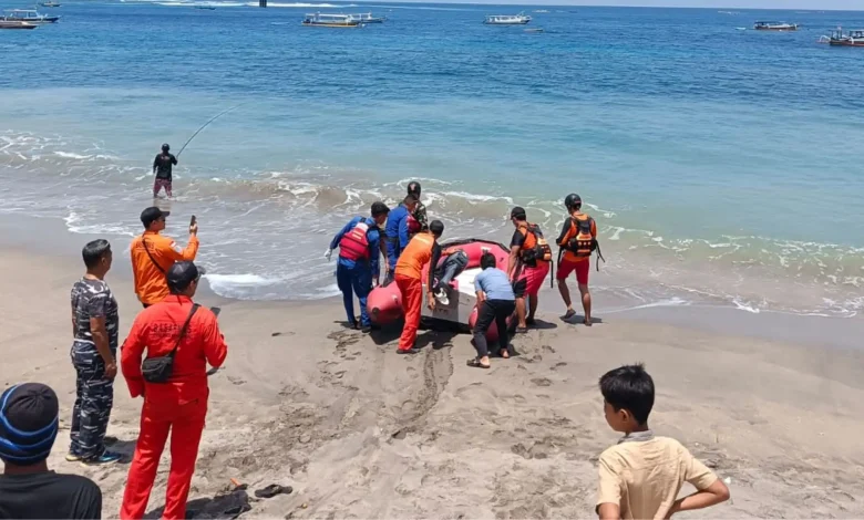 Evakuasi Jenazah Ditemukan di Pantai Kerandangan