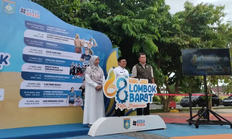 Peluncuran Logo HUT Ke-68 Lombok Barat