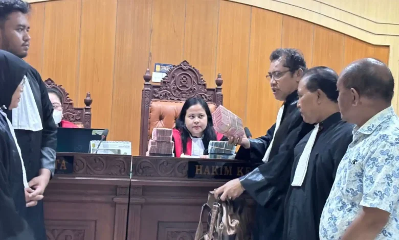 Terdakwa Kasus Pokir DPRD Lombok Barat Titipkan Uang Pengganti Rp608 Juta