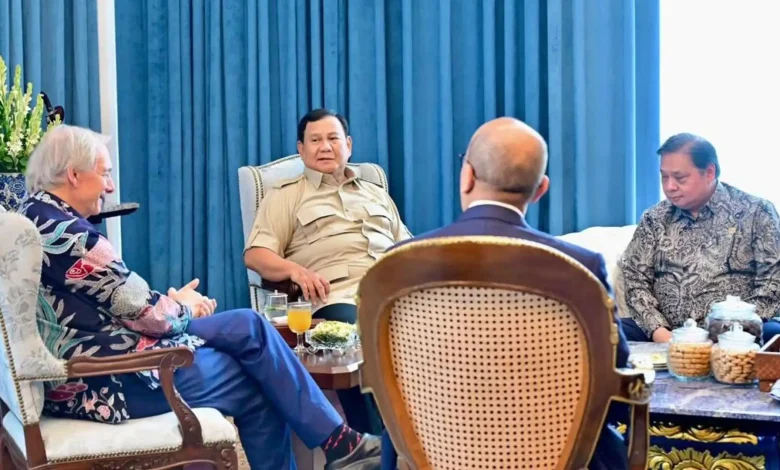 Prabowo Terima Penasihat Danantara Ray Dalio di Istana